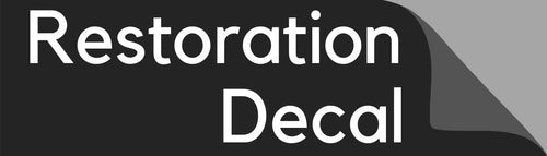 Restoration Decal