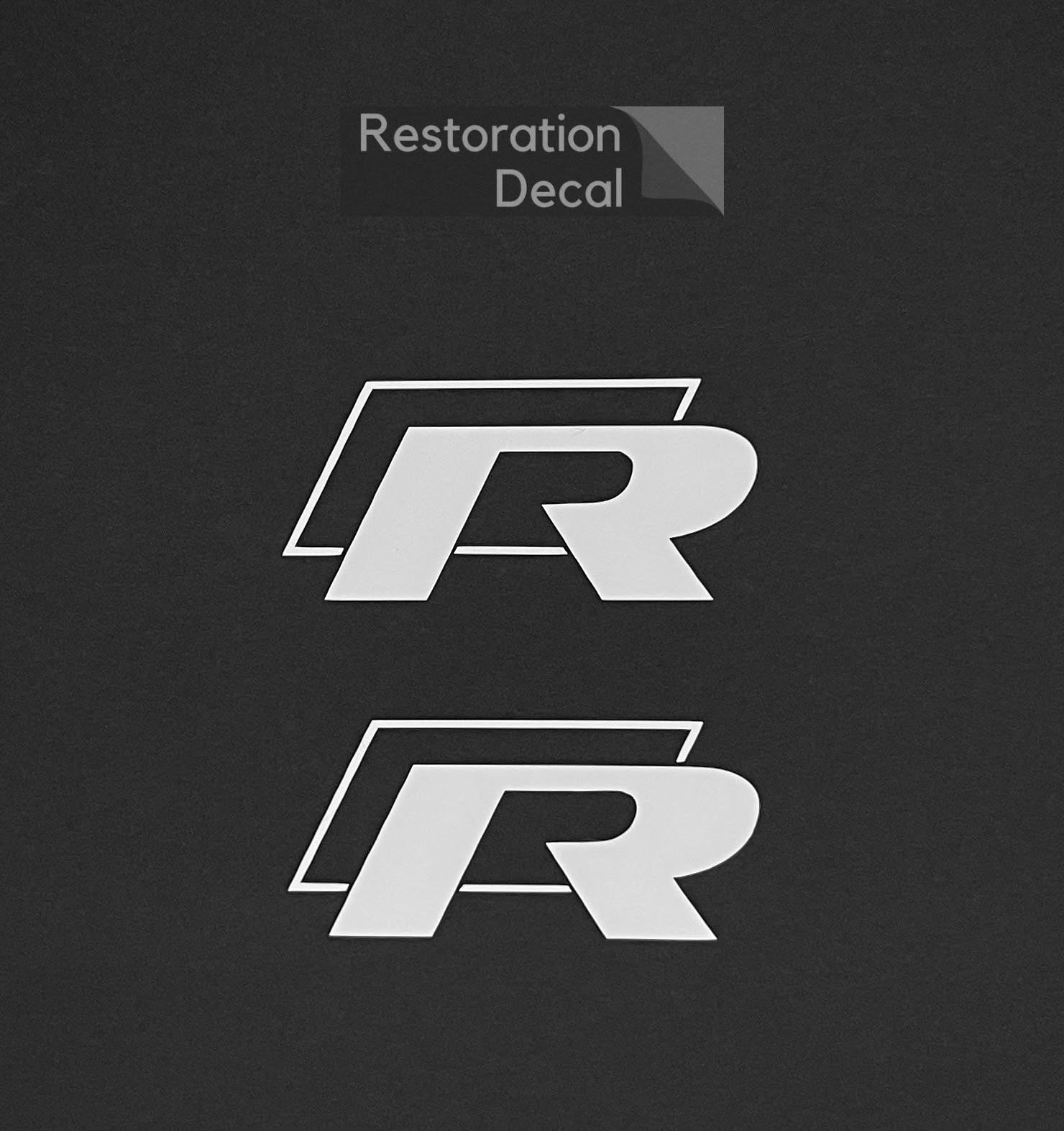 Golf R Sticker Works Vw Golf R Stickers